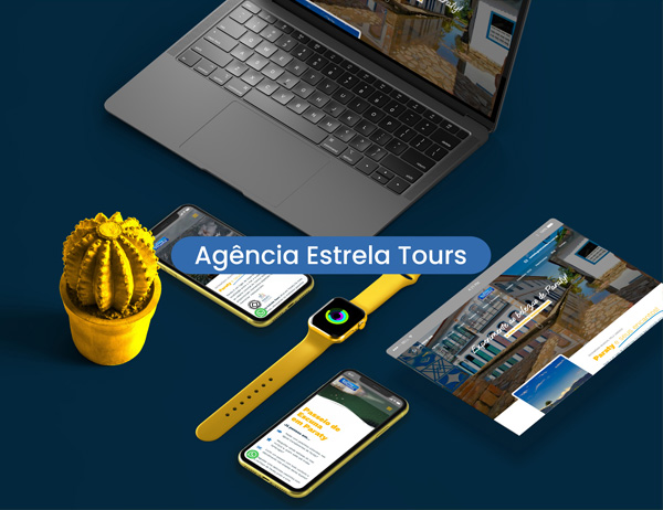 Agência de Turismo Estrela Tours - Cliente da PWI Web Studio