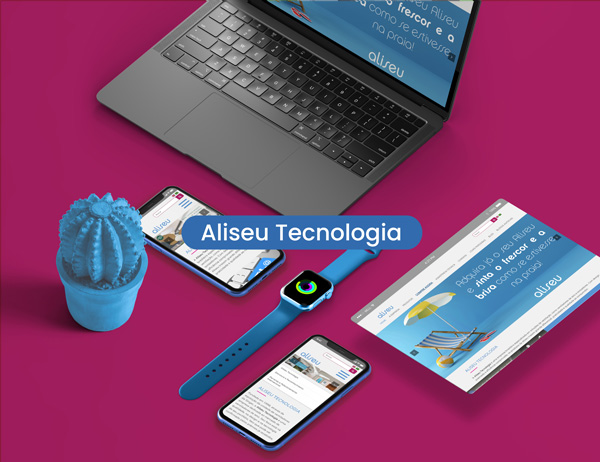 Aliseu Tecnologia - Cliente da agência PWI Web Studio
