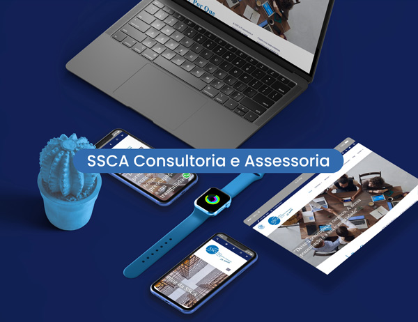 SSCA Consultoria e Assessoria - Cliente da agência PWI Web Studio