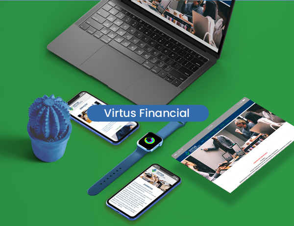 Virtus Financial - Cliente da agência PWI Web Studio