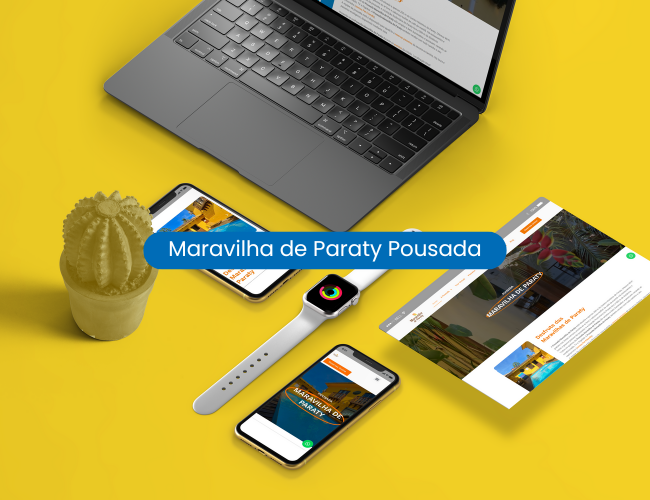 Maravilha de Paraty Pousada - Cliente PWI Web Studio